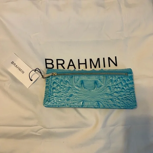 Brahmin 🎄NWT Ady Wallet tropic blue - Picture 2 of 3